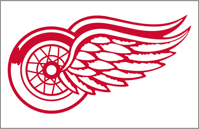 Detroit Red Wings 1972-1982 Jersey Logo fabric transfer